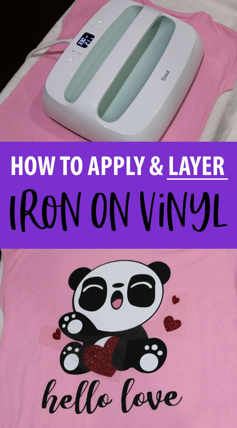 HOW TO LAYER IRON ON VINYL  Easy Step By Step Tutorial + Tips! 