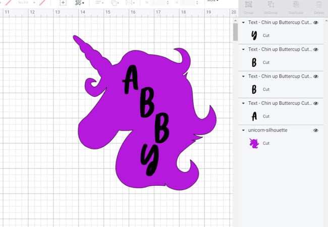 How to Cut Words Out of Shapes in Cricut Design Space