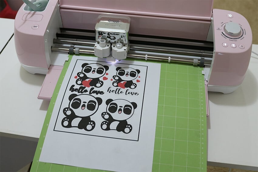 How to Use Printable Vinyl with a Cricut + Print then Cut - Hey