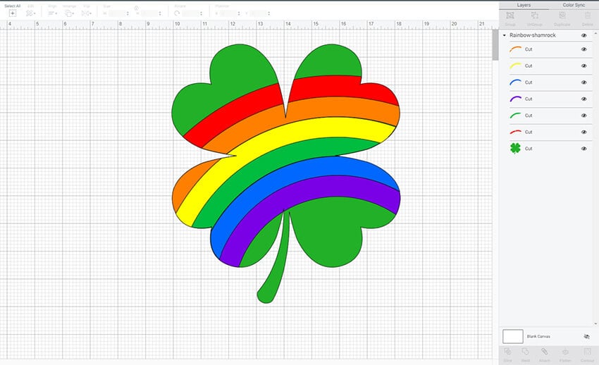 Download Rainbow Shamrock SVG - Best Free St. Patrick's Day SVG Files