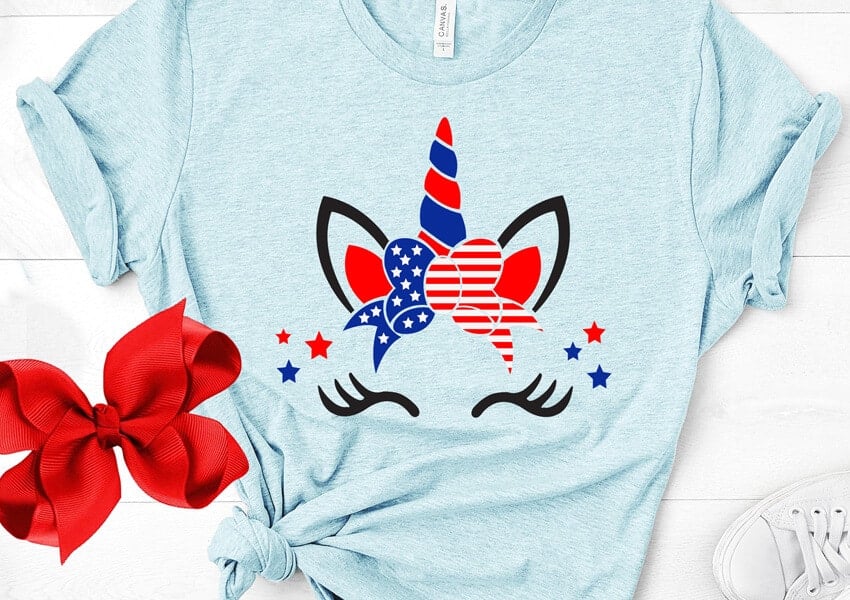 Download 4th Of July Unicorn Free Svg For Cricut And Silhouette