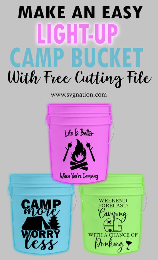 How To Make a Camping Light Bucket - Quick and Easy!