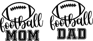 Football Mom SVG File Free for Cricut