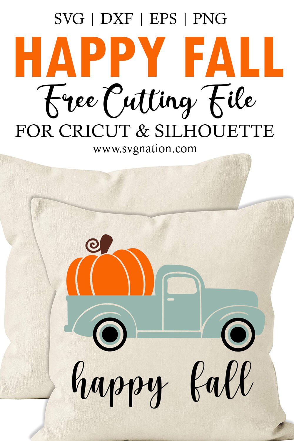 Fall Pillow Ideas with SVG Cut Files - Keeping it Simple