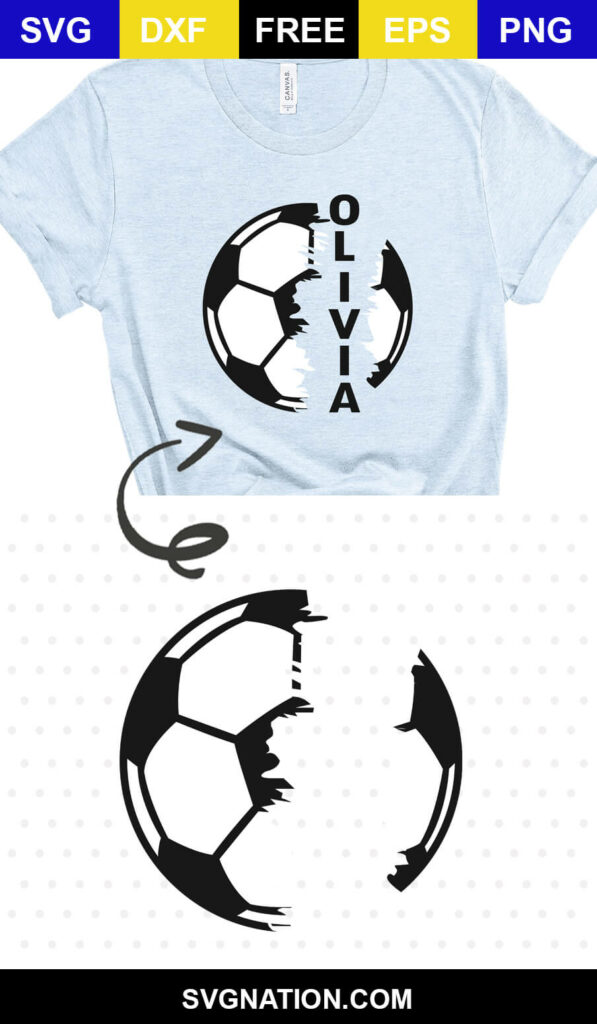 Personalized Soccer Template - Free Soccer SVGs