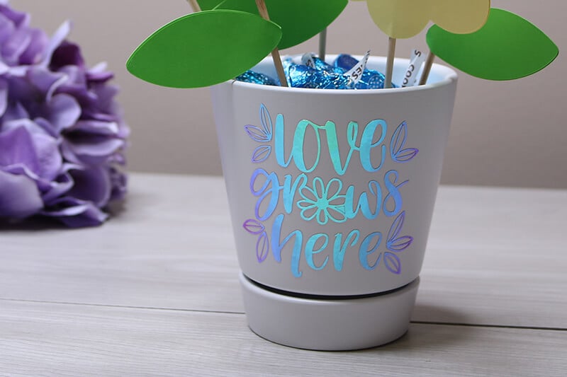 Cricut Mother's Day Bouquet Gift Card Holder