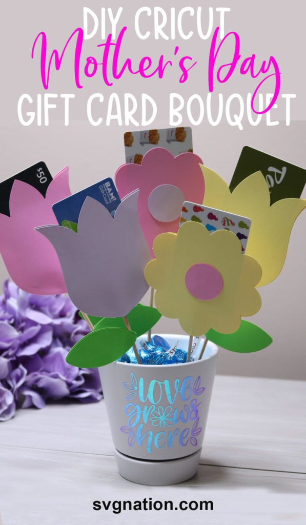 Gift card store bouquet