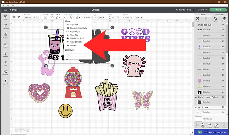 How to Make Stickers with your Cricut +Free Sticker Layout