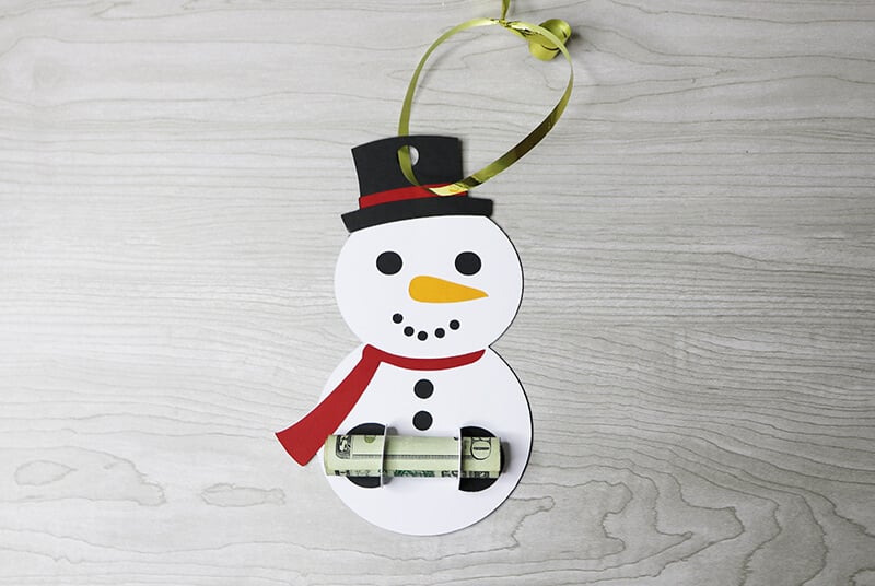 Cricut Christmas Money Holders - Free SVG Files