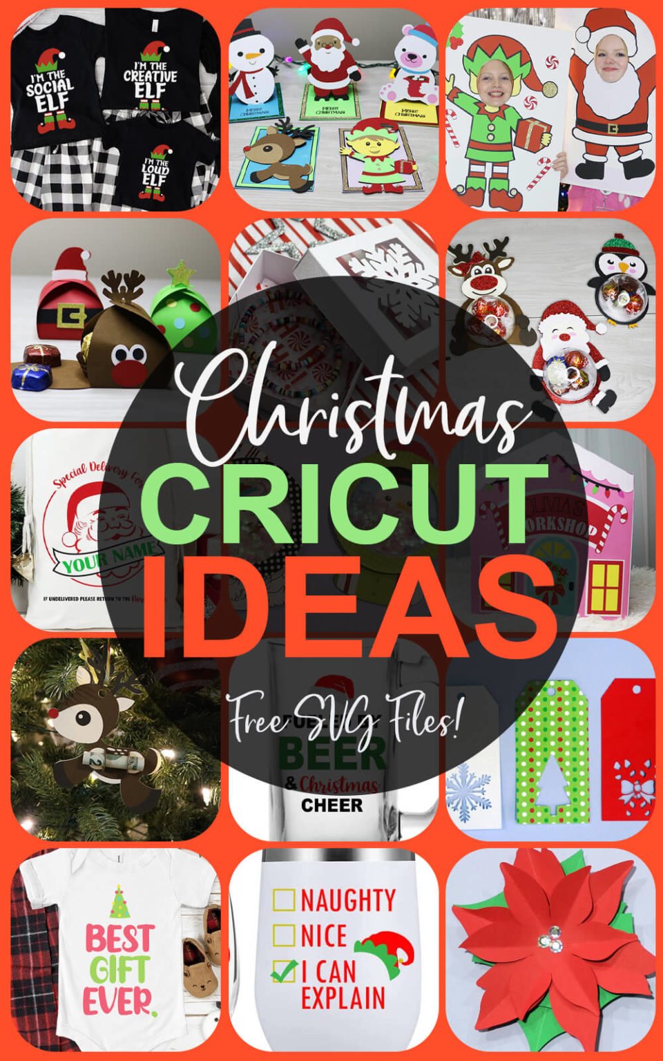 Cricut Christmas Ideas for Gifts, Shirts and More!