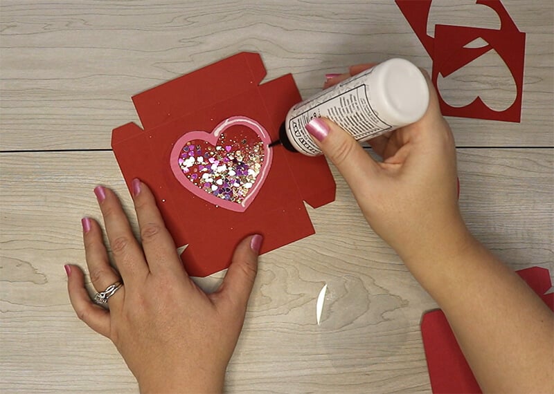 How to make a Valentine's Day Explosion Box Card —