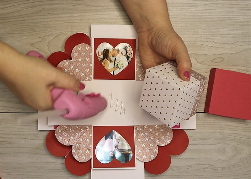 DIY Valentine's Day Explosion Box Tutorial