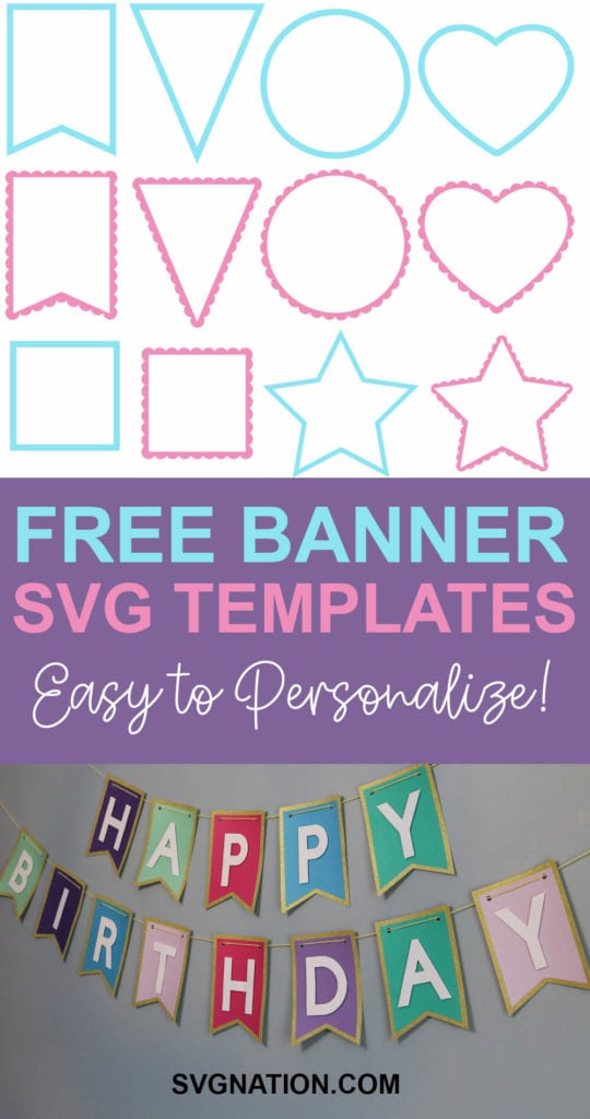 Cricut Banner SVG Templates Easily Create Custom Banners!