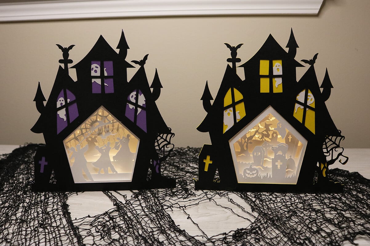 Cricut Halloween Decor DIY Halloween Light Box