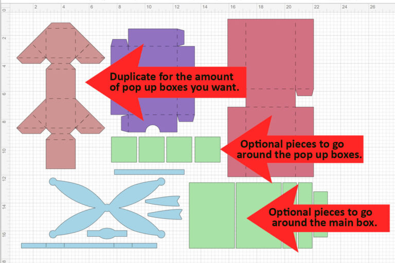 How to Make a Pop Up Box Card [Tutorial & Template]