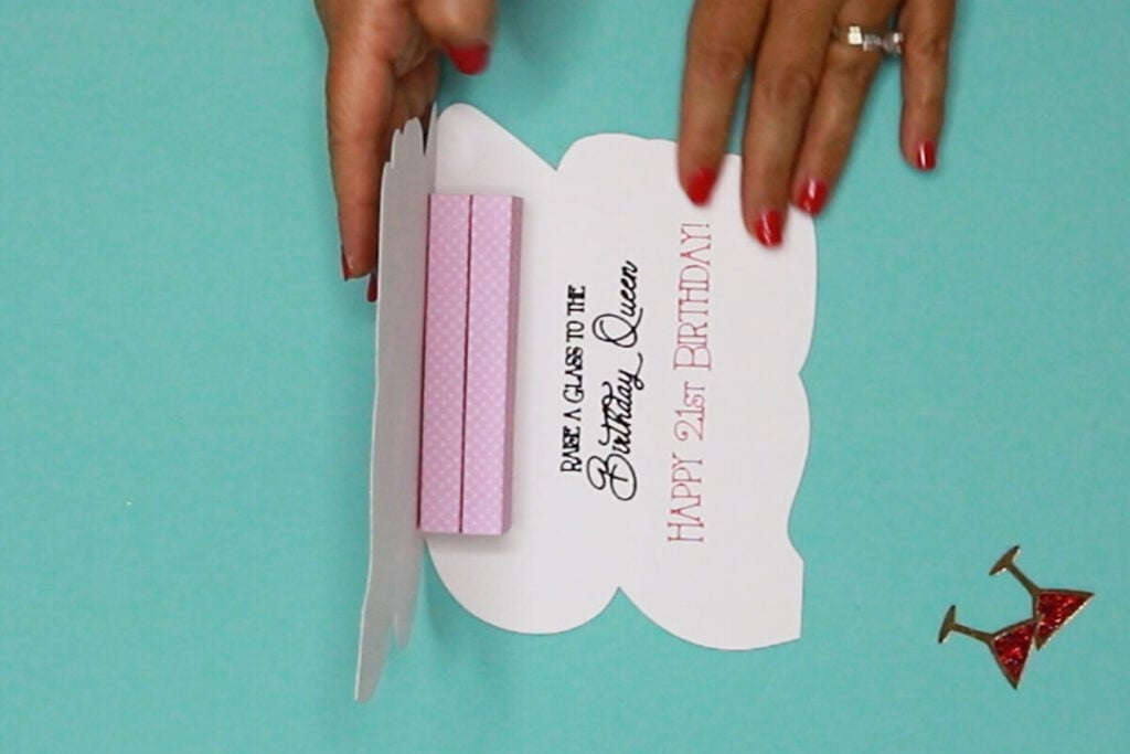 21st Birthday Card Cricut Tutorial