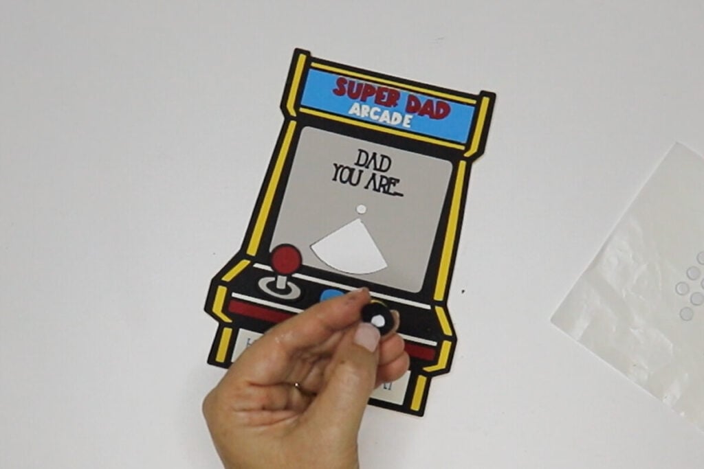 arcade father's day card tutorial