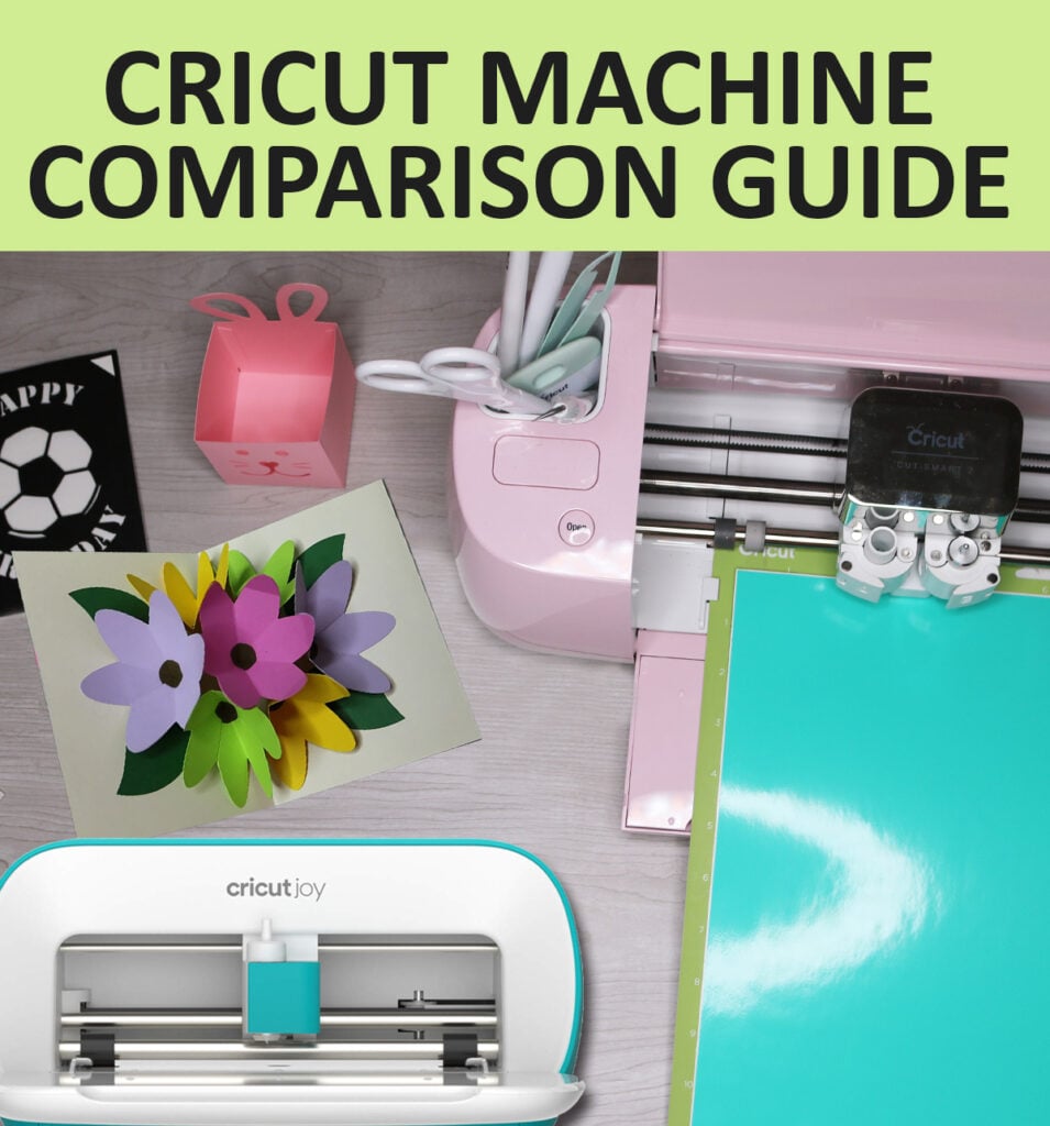 Cricut Comparison Guide, Best Cricut Machine