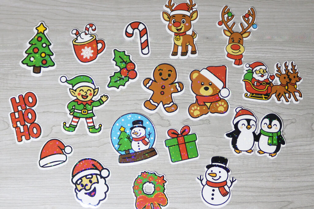 Christmas Sticker SVG