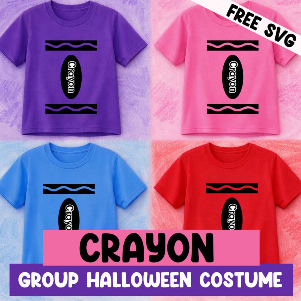 Crayon Group Halloween Costumes