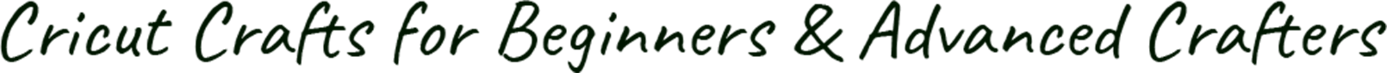 Cricut Crafts