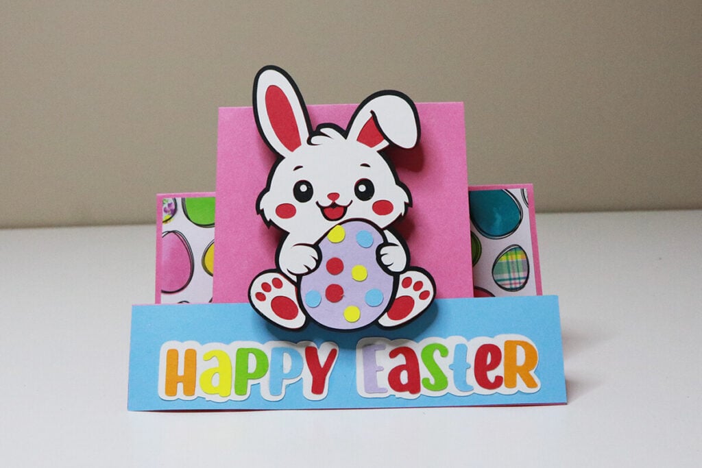 Cricut Easter Card, Bunny SVG, Easter Bunny SVG