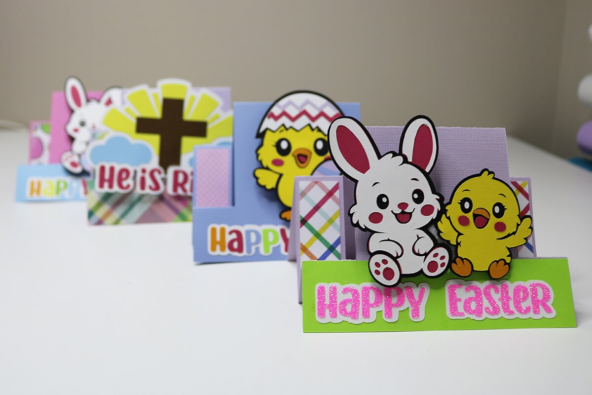 Cricut Easter Cards