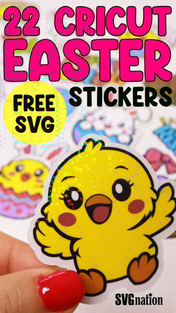 Easter Sticker SVG