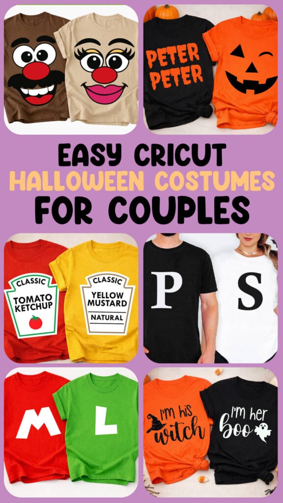 Cricut Halloween Couples Costumes