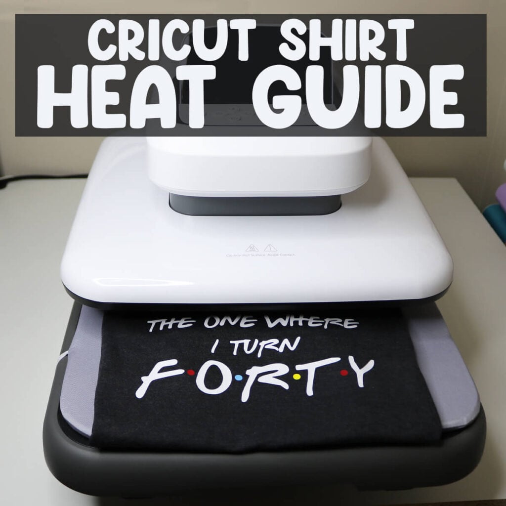Cricut Shirt Heat Press Guide