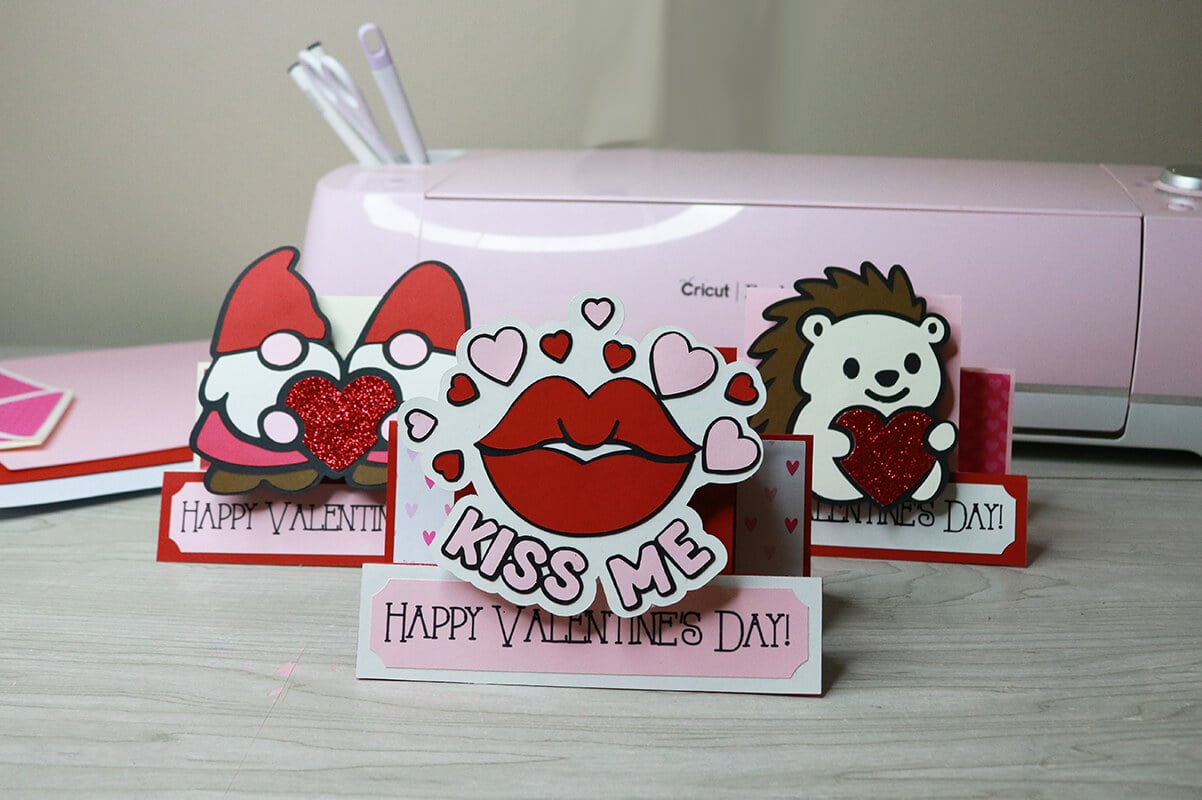 Cricut Valentine Cards