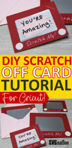 DIY Scratch Off Card Tutorial | SVG Nation