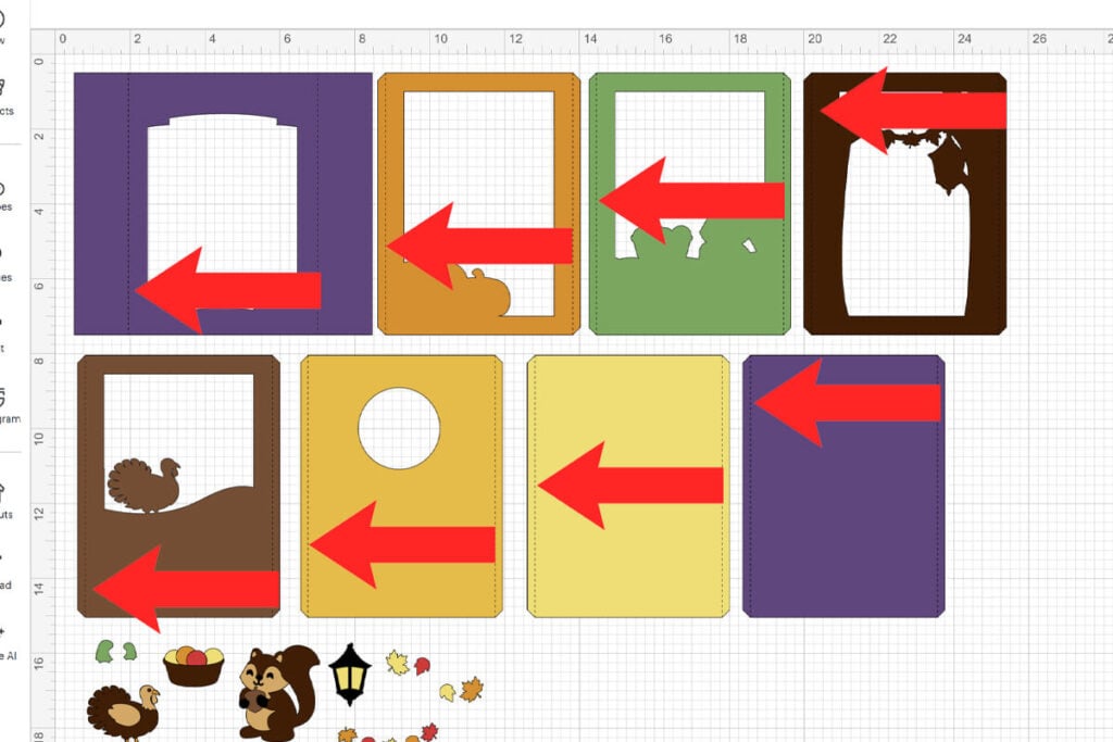 Change all of these to score and then attach them to the layer they score on.
