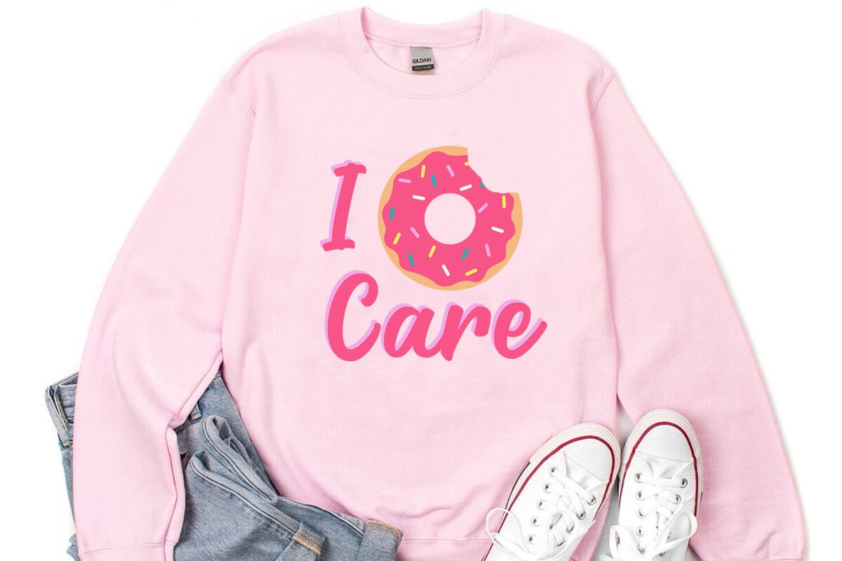 I Donut Care SVG