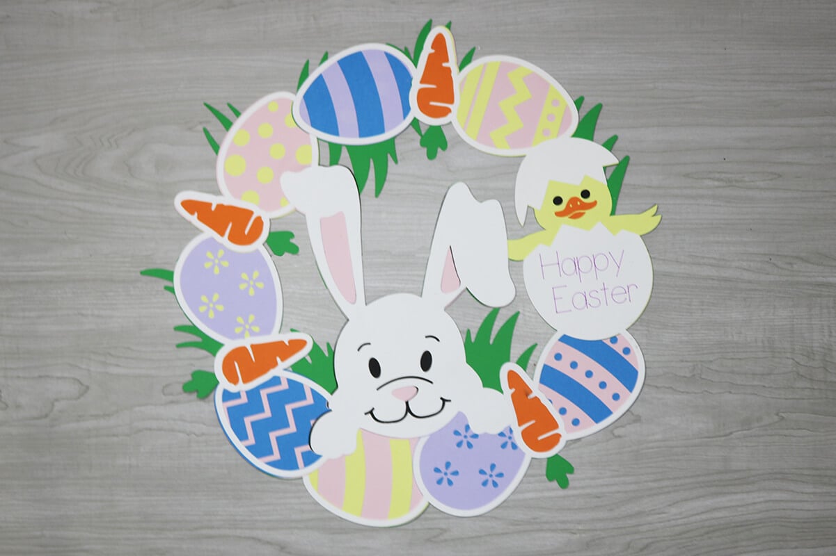 Easter Wreath SVG