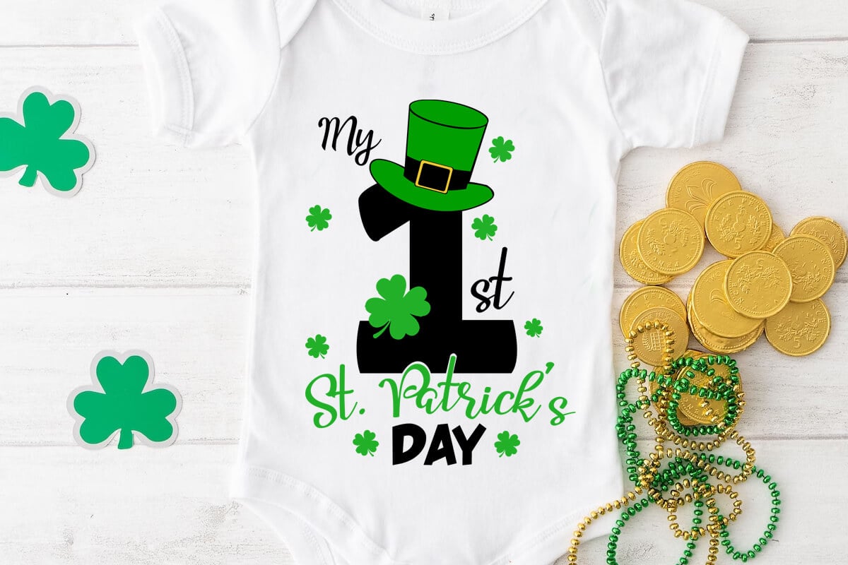 My First St. Patrick’s Day SVG