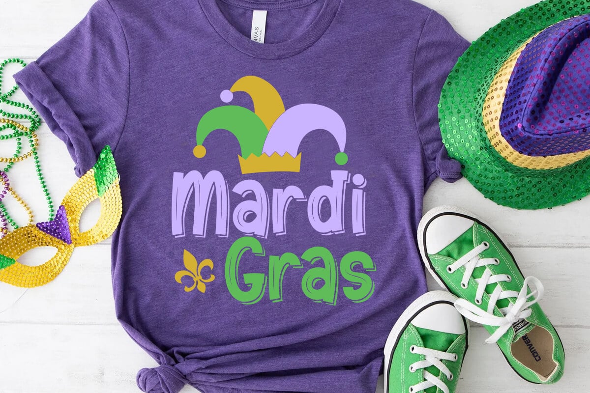 Mardi Gras Shirt SVG