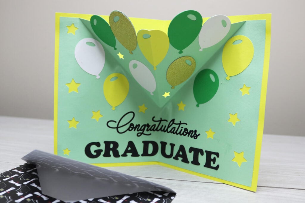 Cricut Graduation Card
