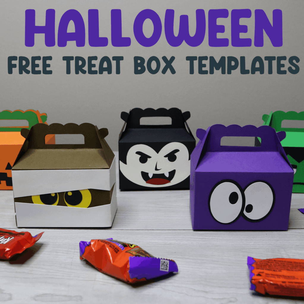 Halloween Gable Box Templates, Free Halloween SVG