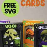 Cricut Halloween Card, Free Halloween SVG