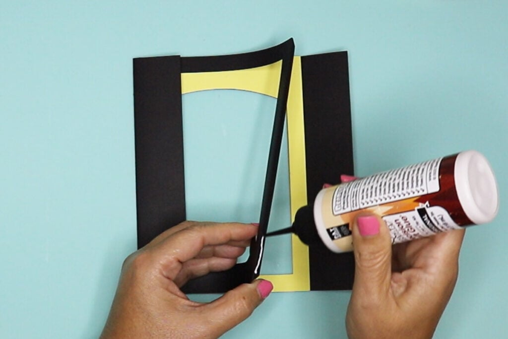 Halloween shadow box card cricut tutorial