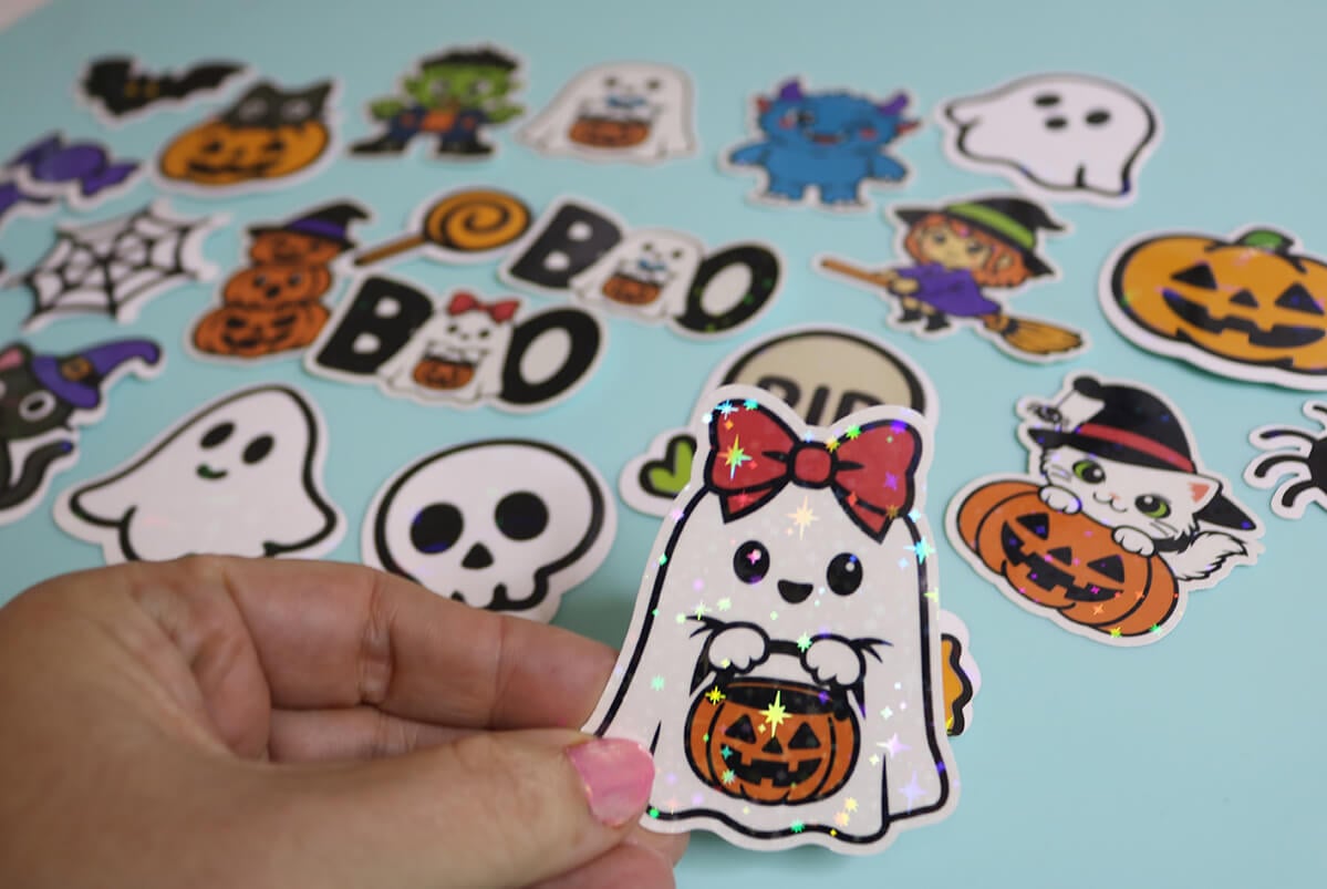 Halloween Sticker SVG, Cricut Halloween Designs