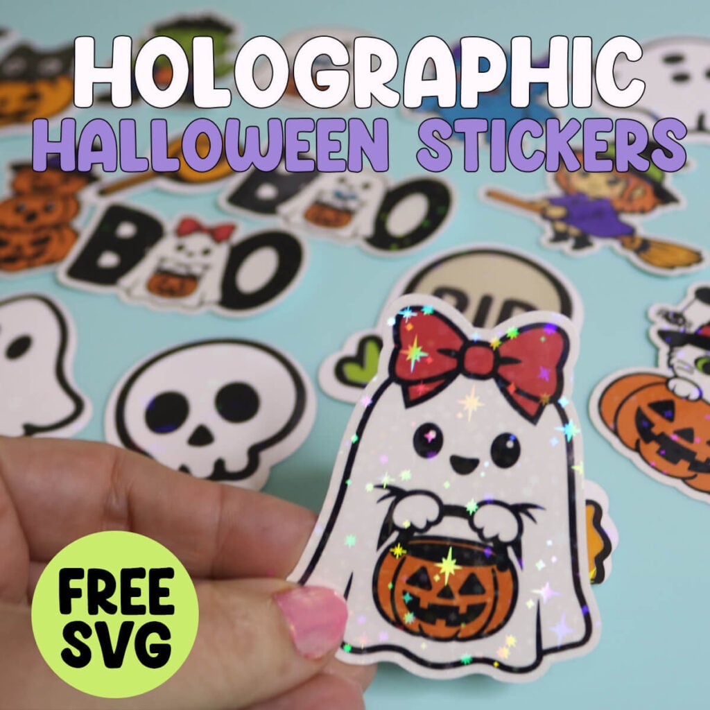 Halloween Sticker SVG, Cricut Halloween Ideas
