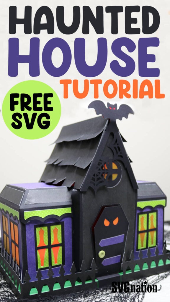 cricut haunted house