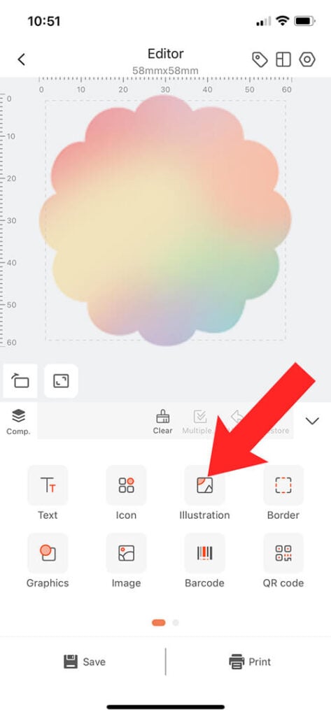 How to make labels with the munbyn app