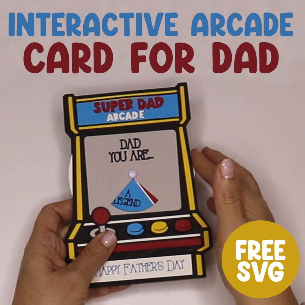 Interactive Father's Day Card SVG