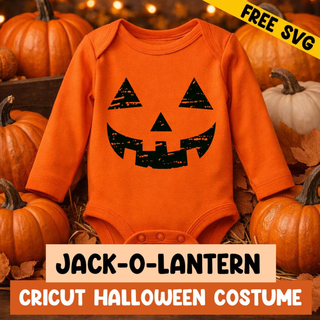 Infant Pumpkin Costume Cricut