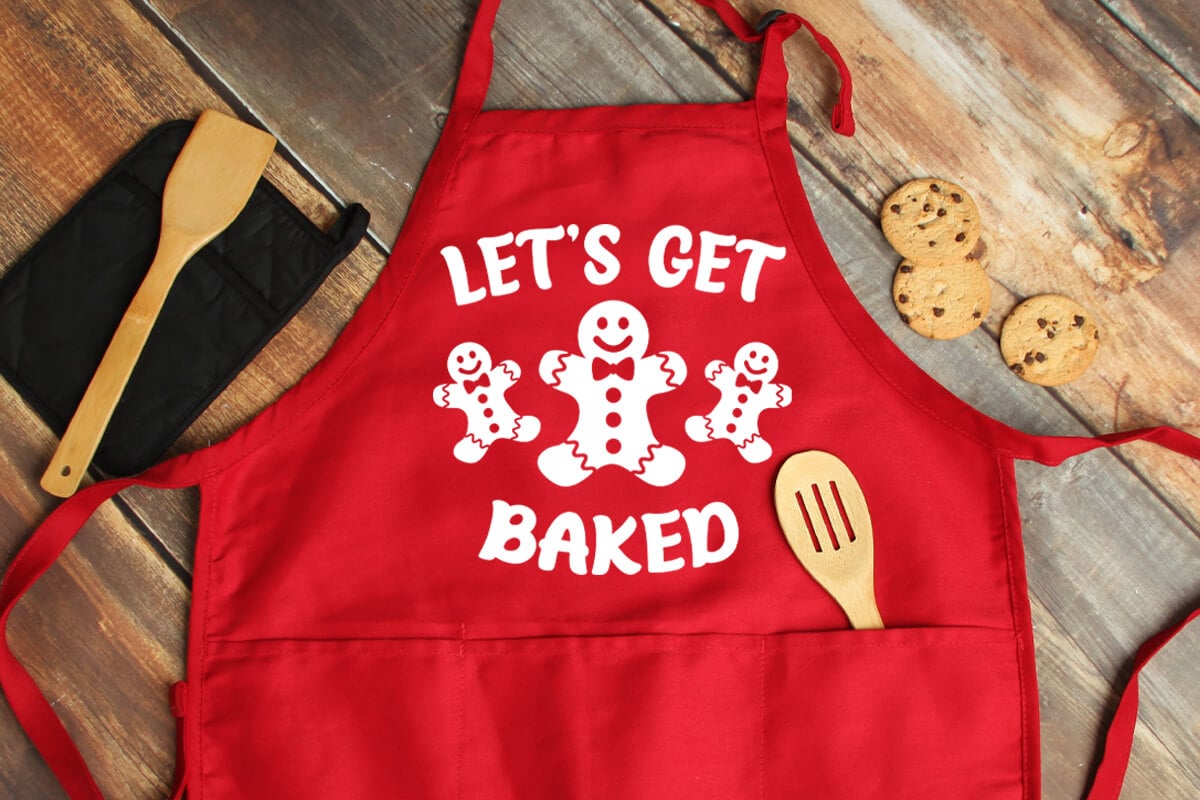Let’s Get Baked Apron SVG