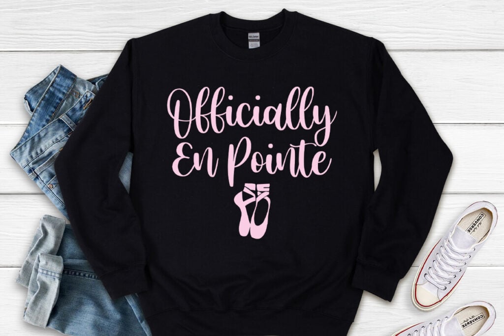 Officially En Pointe SVG, Ballet SVG
