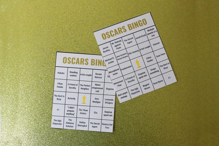 Oscars Bingo 2026